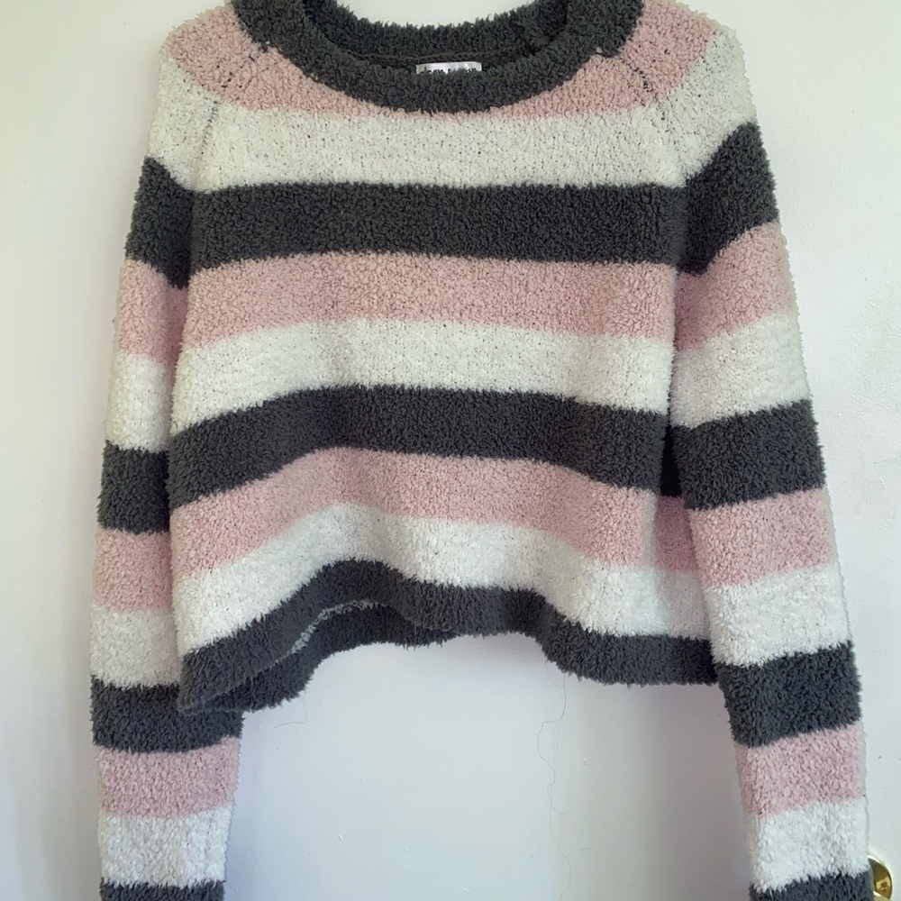 Sherpa Cropped Sweater